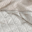 Washed Linen Quilt with Trim