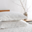 Washed Linen Quilt with Trim