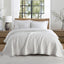 Washed Linen Quilt with Trim