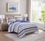 Chenille Striped Quilt Set & Shams