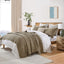 Washed Linen Quilt with Trim