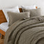 Washed Linen Quilt with Trim