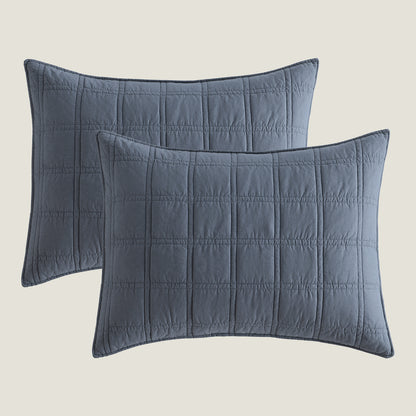 Prewashed 100% Cotton Quilted Pillow Shams