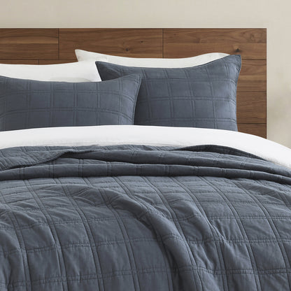 Prewashed  Cotton Quilt Set