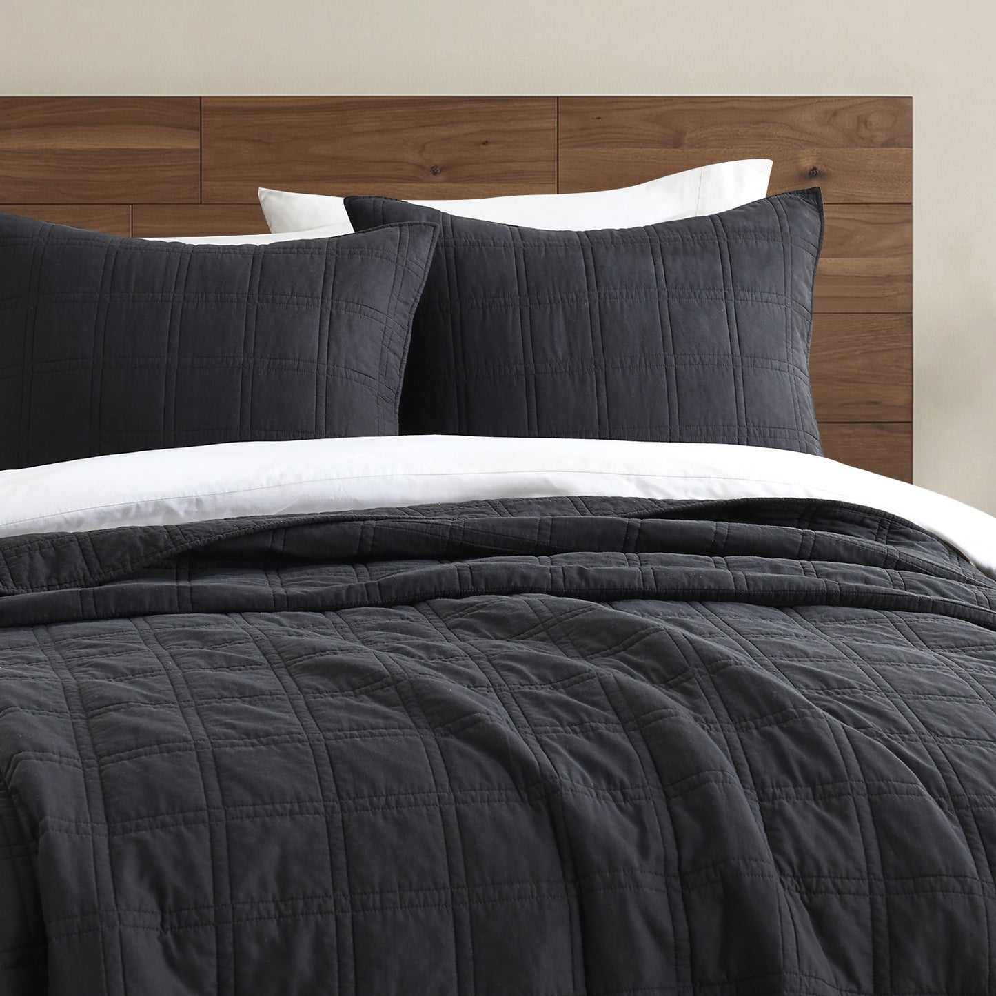 Prewashed  Cotton Quilt Set