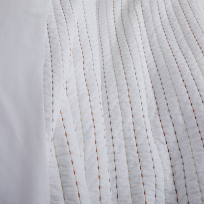 100% Cotton Striped Channel Stitch Bedding Set