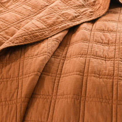 Prewashed  Cotton Quilt Set