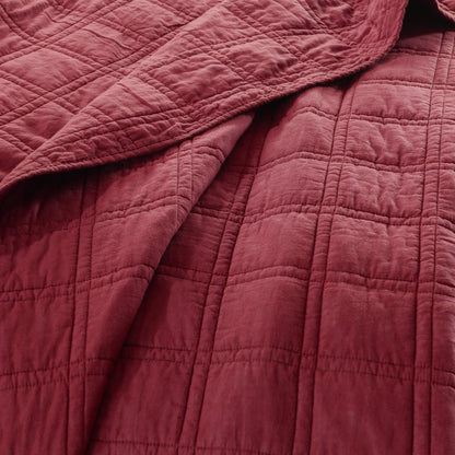 Prewashed  Cotton Quilt Set