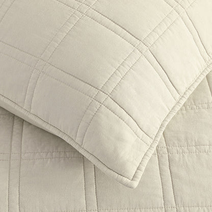 Prewashed 100% Cotton Quilted Pillow Shams
