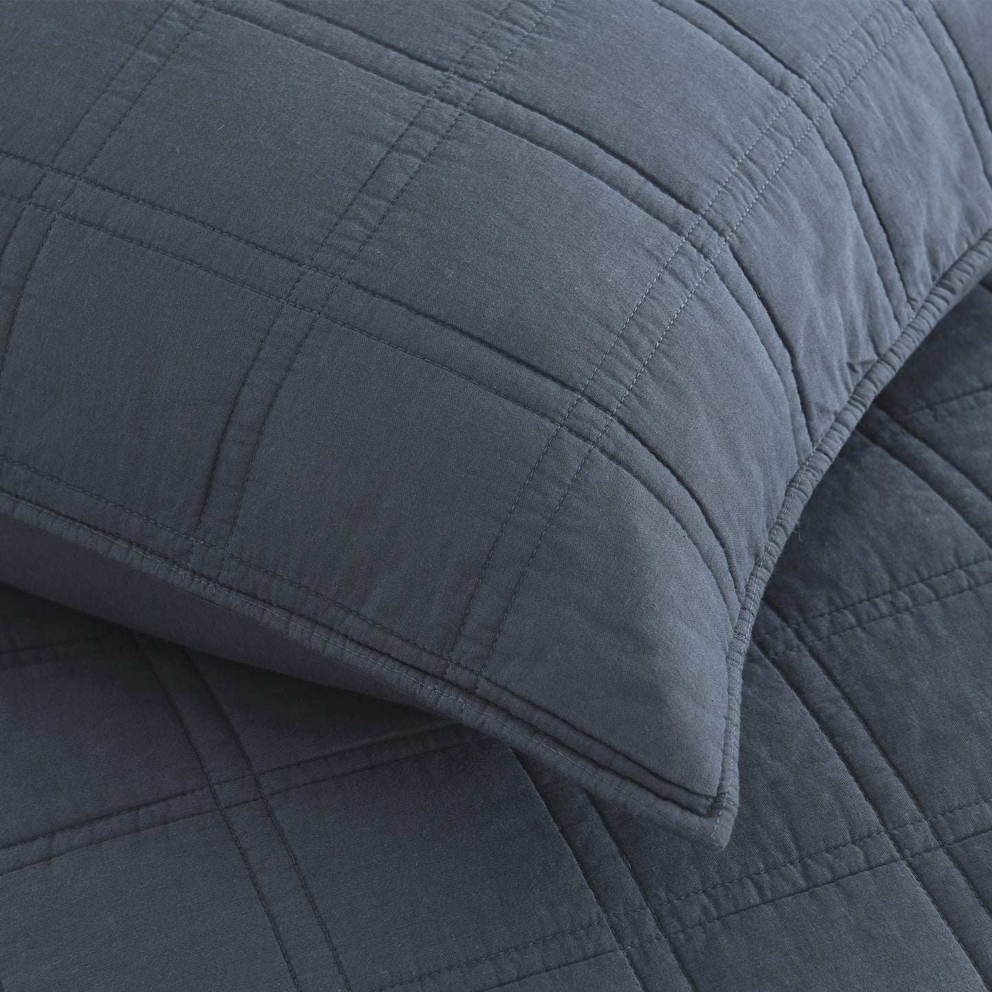 Prewashed 100% Cotton Quilted Pillow Shams