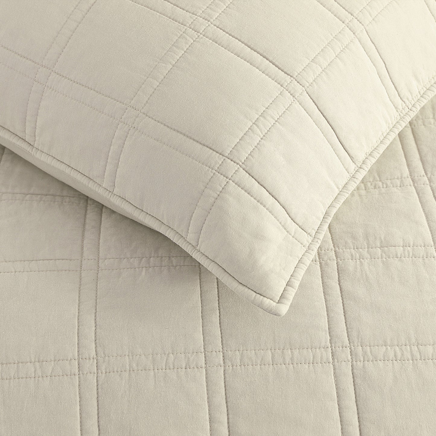 Prewashed  Cotton Quilt Set