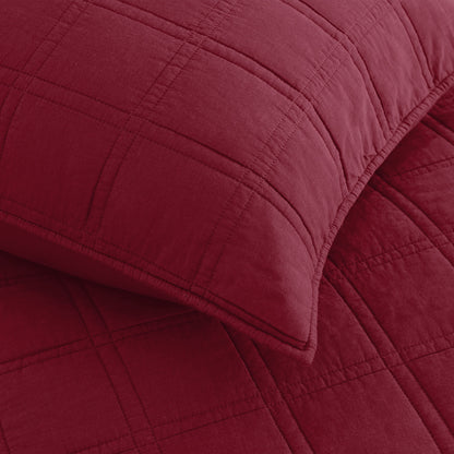 Prewashed  Cotton Quilt Set