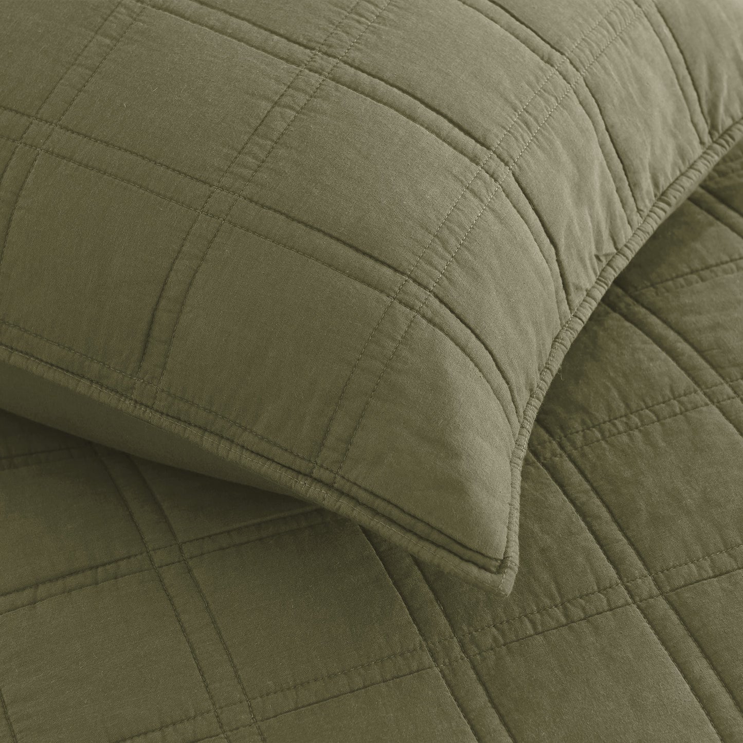 Prewashed  Cotton Quilt Set