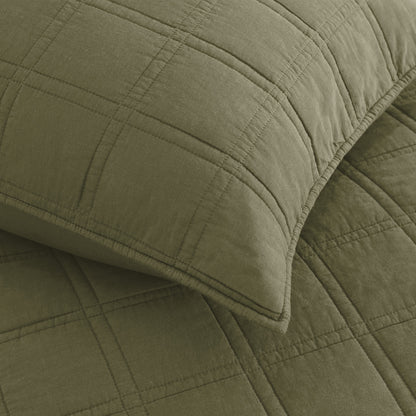 Prewashed  Cotton Quilt Set