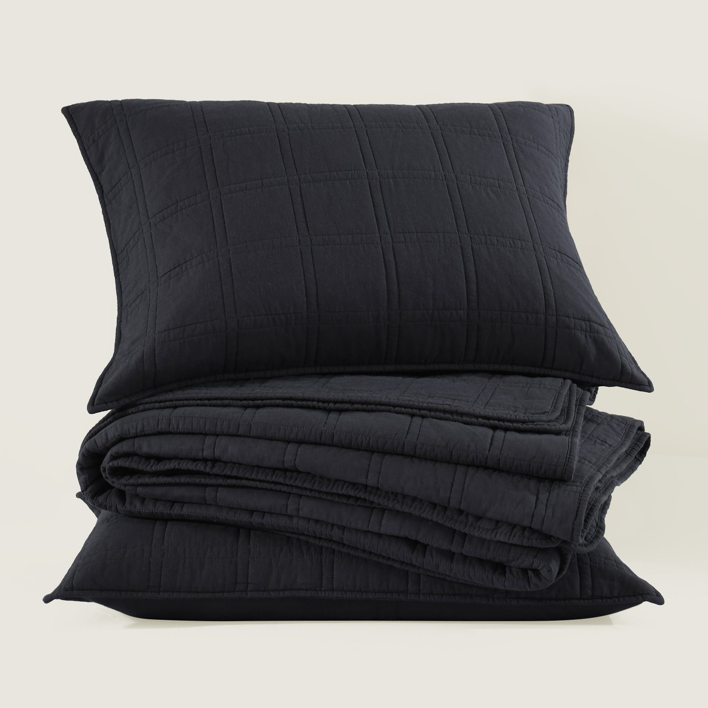 Prewashed  Cotton Quilt Set