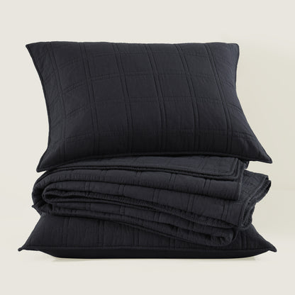 Prewashed  Cotton Quilt Set