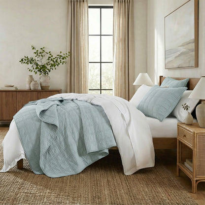 Prewashed  Cotton Quilt Set