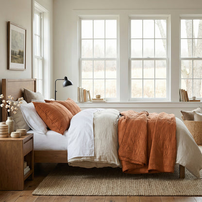 Prewashed  Cotton Quilt Set