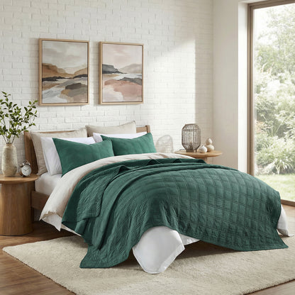 Prewashed  Cotton Quilt Set