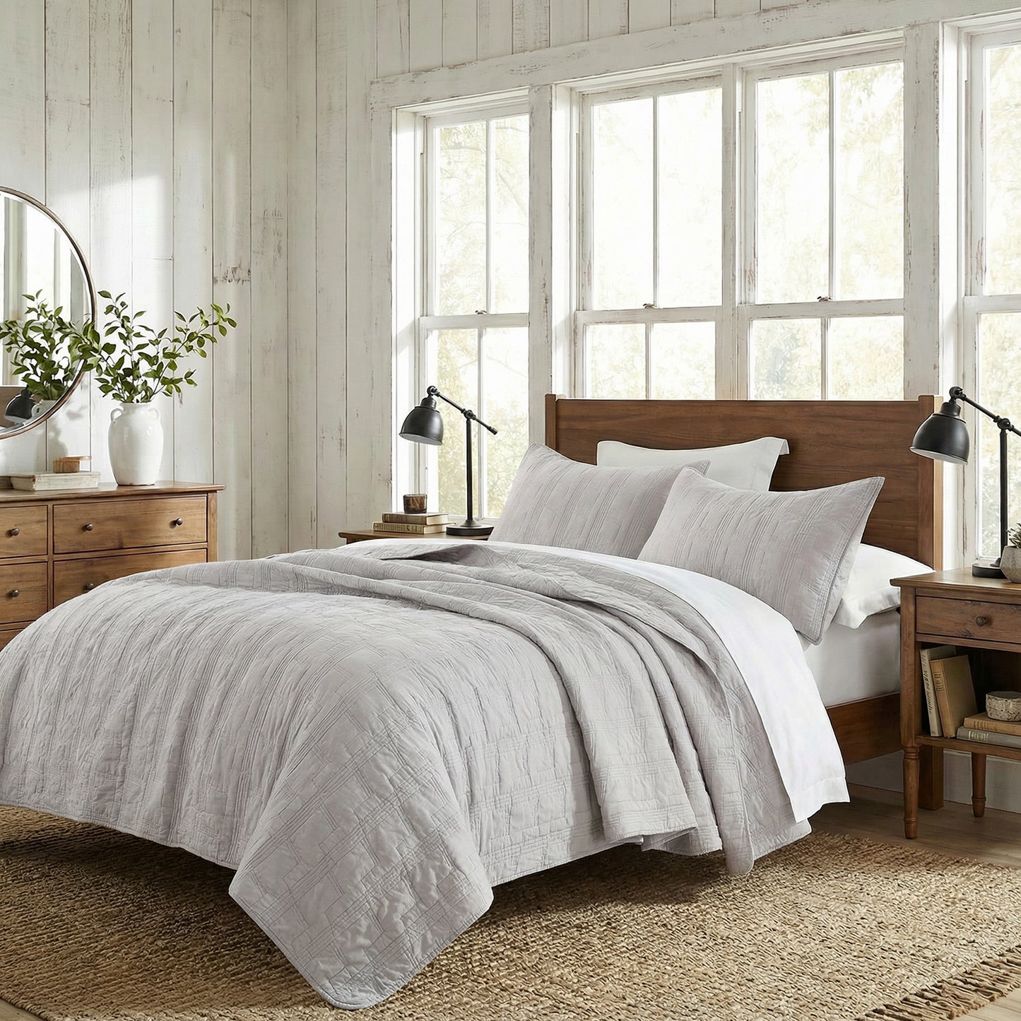 Geometric Cotton Quilt Sets