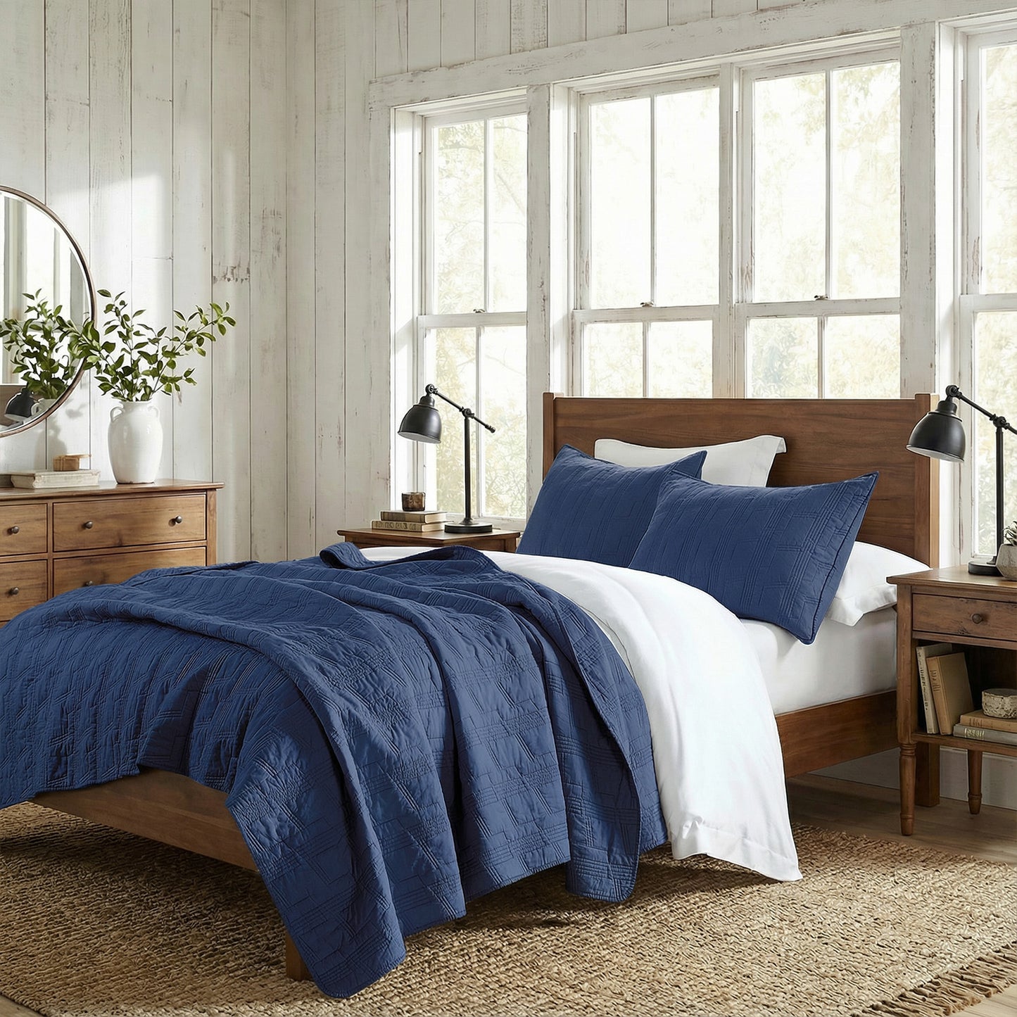 Geometric Cotton Quilt Sets