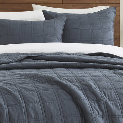 Prewashed 100% Cotton Quilted Pillow Shams