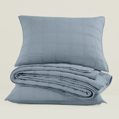 Prewashed  Cotton Quilt Set