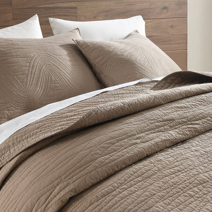 Drift Cotton Quilt Set