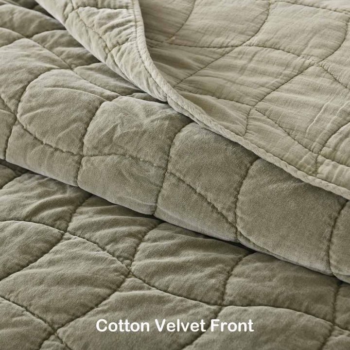 Velvet Cotton Cloud Quilt