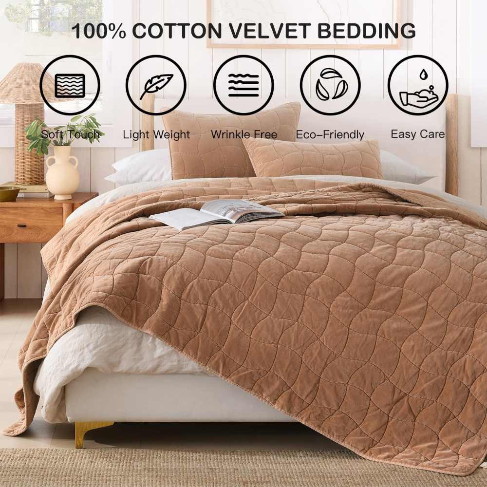 Velvet Cotton Cloud Quilt