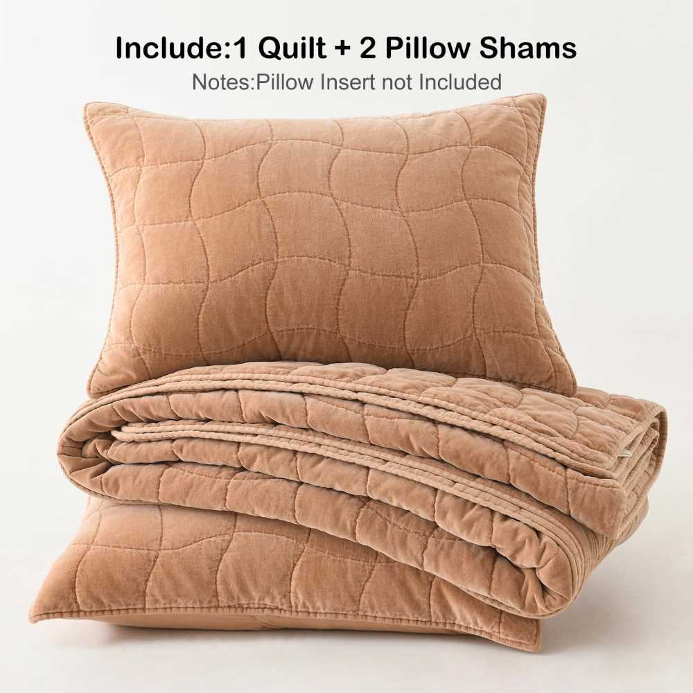 Velvet Cotton Cloud Quilt