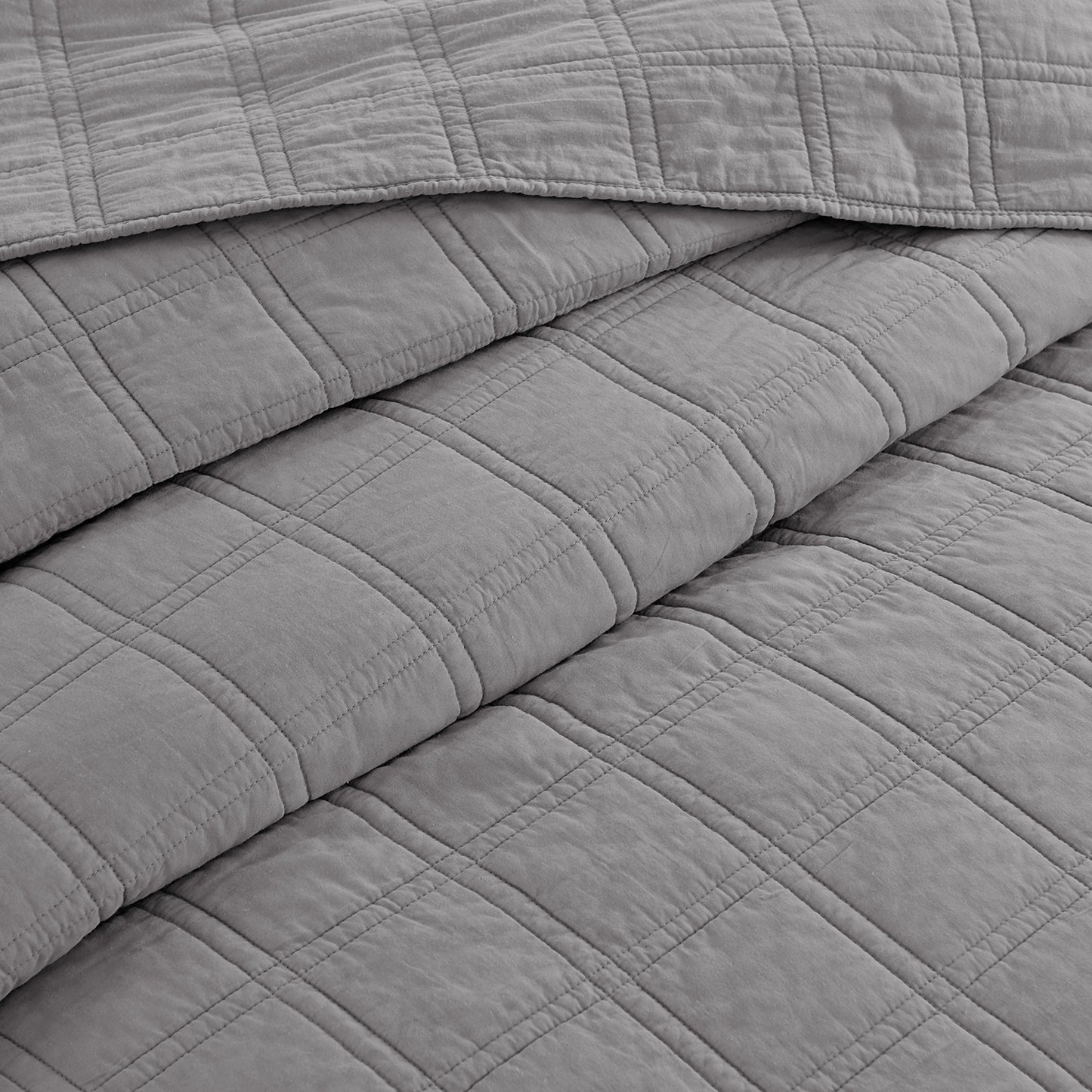 Prewashed  Cotton Quilt Set