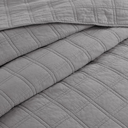 Prewashed  Cotton Quilt Set