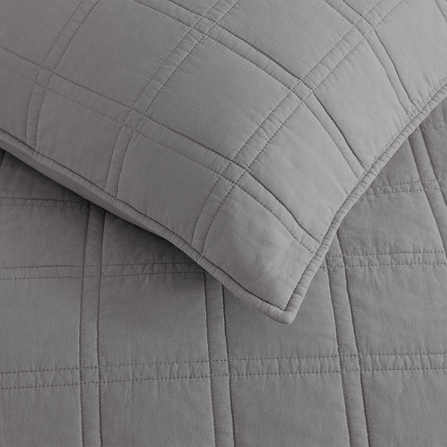 Prewashed  Cotton Quilt Set