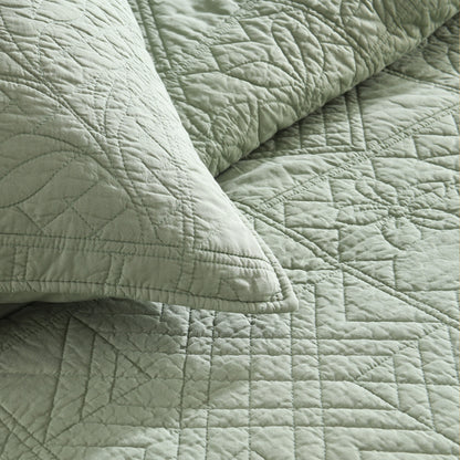 Quiet Haven Cotton Quilt  Set
