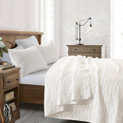 Stone Washed Quilt Set