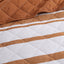 Chenille Striped Quilt Set & Shams