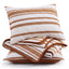 Chenille Striped Quilt Set & Shams