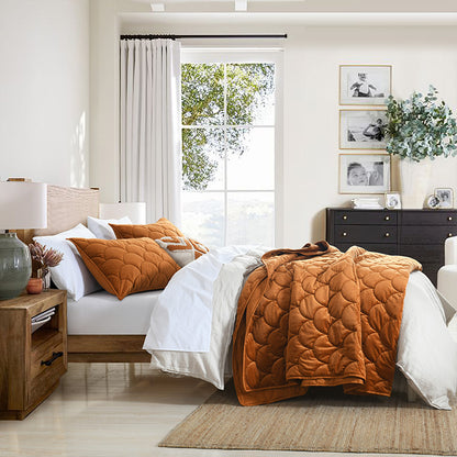 Luxury Velvet Quilt Set